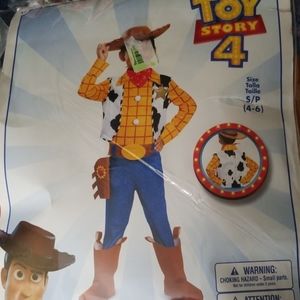 Toy story woody costume 4-6